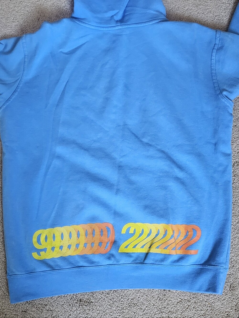 Mac Miller Blue 92 Till Infinity Hoodie - Picture 2 of 6